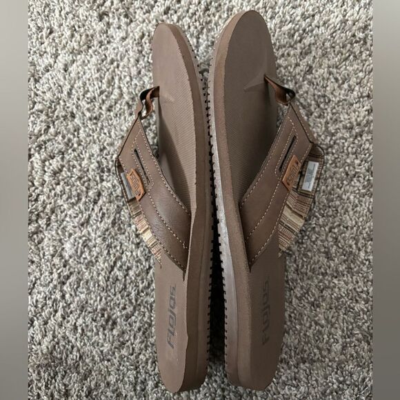 Flojos Men's Levee Sandals Size 10 - Picture 5 of 7
